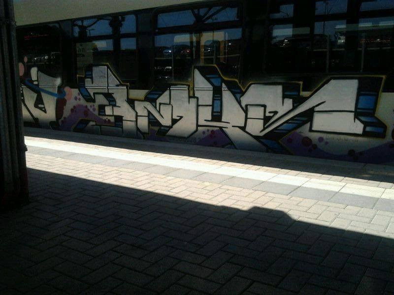 Graffiti Train - Photo by GraffSoest