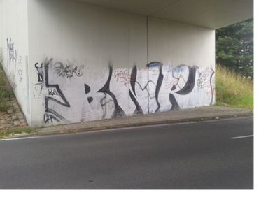 Graffiti Bombing - Photo by GraffSoest - BNR