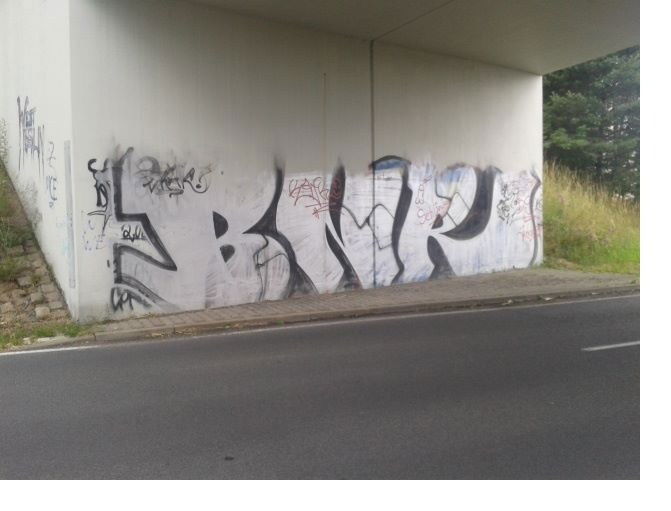 Graffiti Bombing - Photo by GraffSoest - BNR