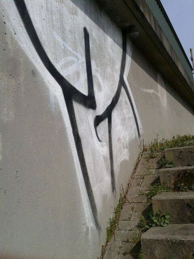 Graffiti Bombing - Photo by GraffSoest