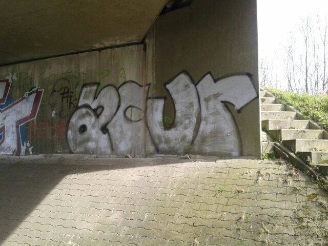 Graffiti Bombing - Photo by GraffSoest