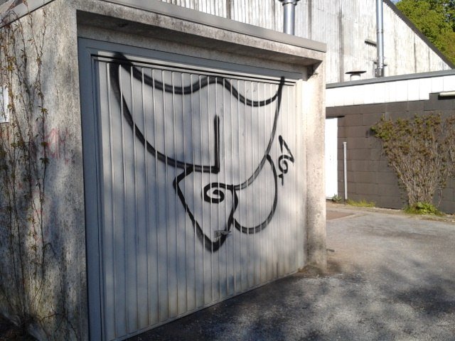 Graffiti Bombing - Photo by GraffSoest - why