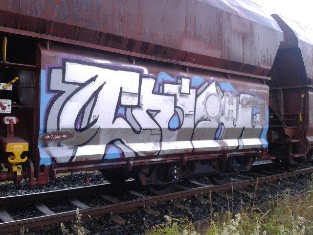 Graffiti Train - Photo by GraffSoest