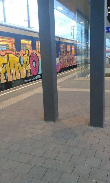 Graffiti Train in Gemeinde Gaishorn am See - Photo by GraffSoest