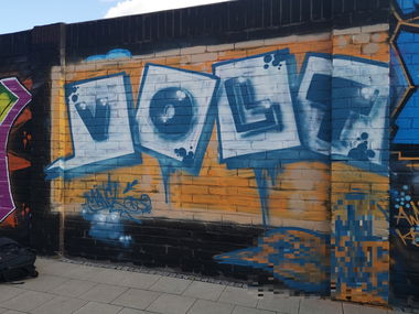 Graffiti Wall - Photo by GraffSoest - volt, hall, graffiti (2020)