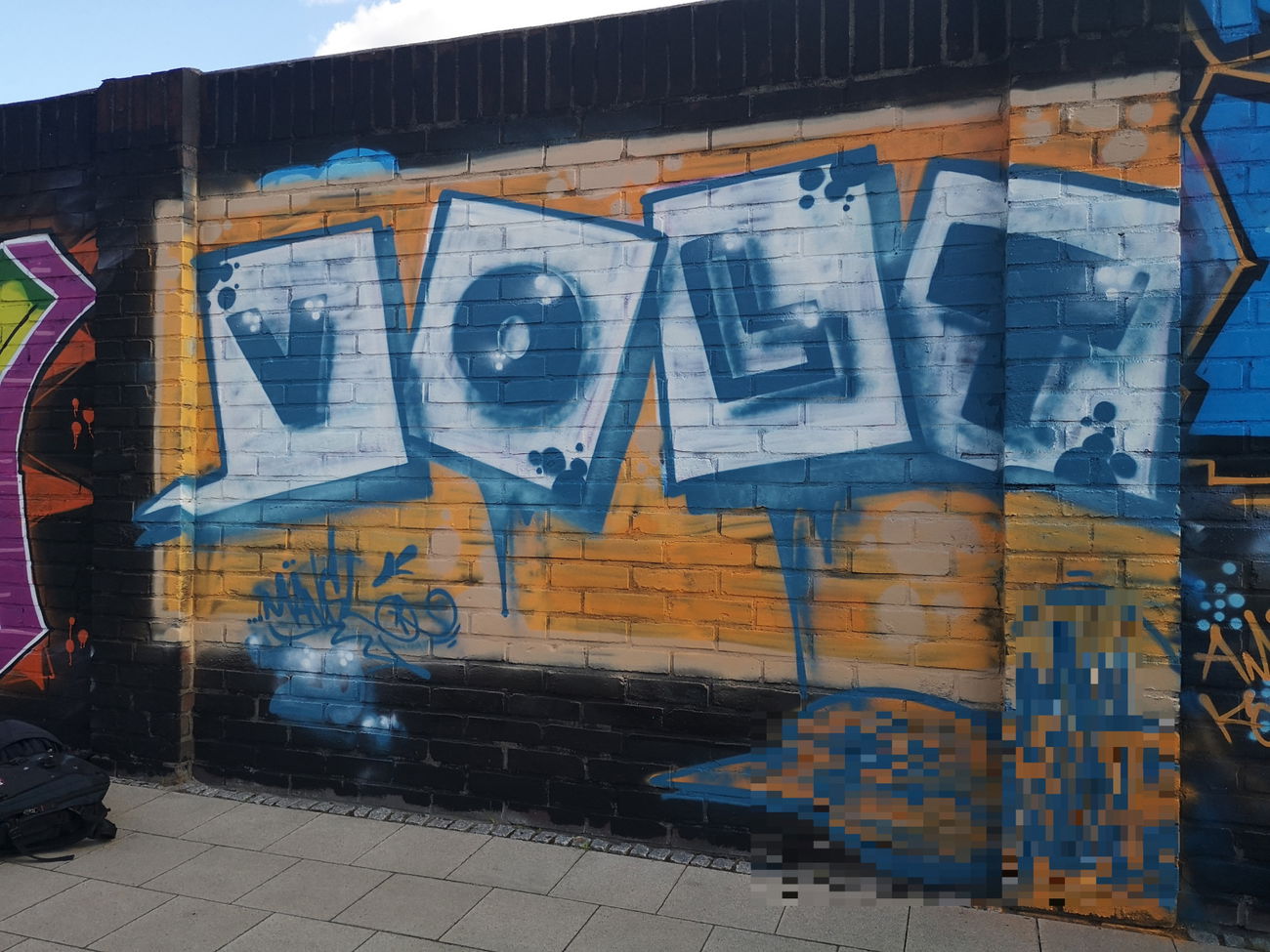 Graffiti Wall - Photo by GraffSoest - volt, hall, graffiti (2020)