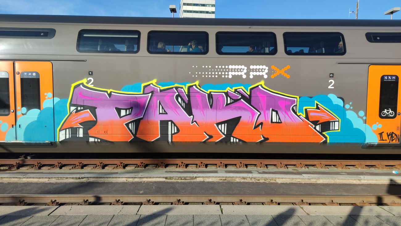 Graffiti Train - Photo by GraffSoest - pako, train (2023)