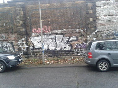 Graffiti Bombing in Dortmund - Photo by GraffSoest