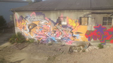 Graffiti Wall - Photo by GraffSoest - RAIT