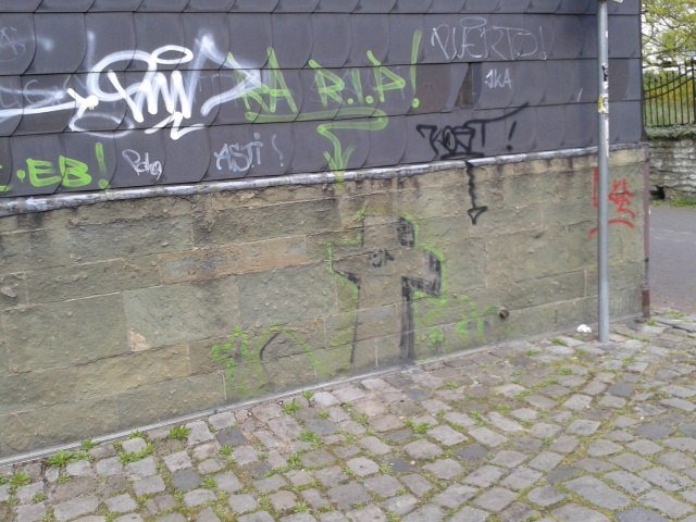Graffiti Wall - Photo by GraffSoest - RA, RIP, RA