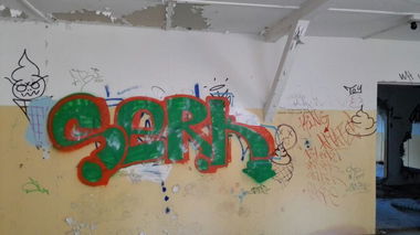 Graffiti Bombing - Photo by GraffSoest - serk (2015)