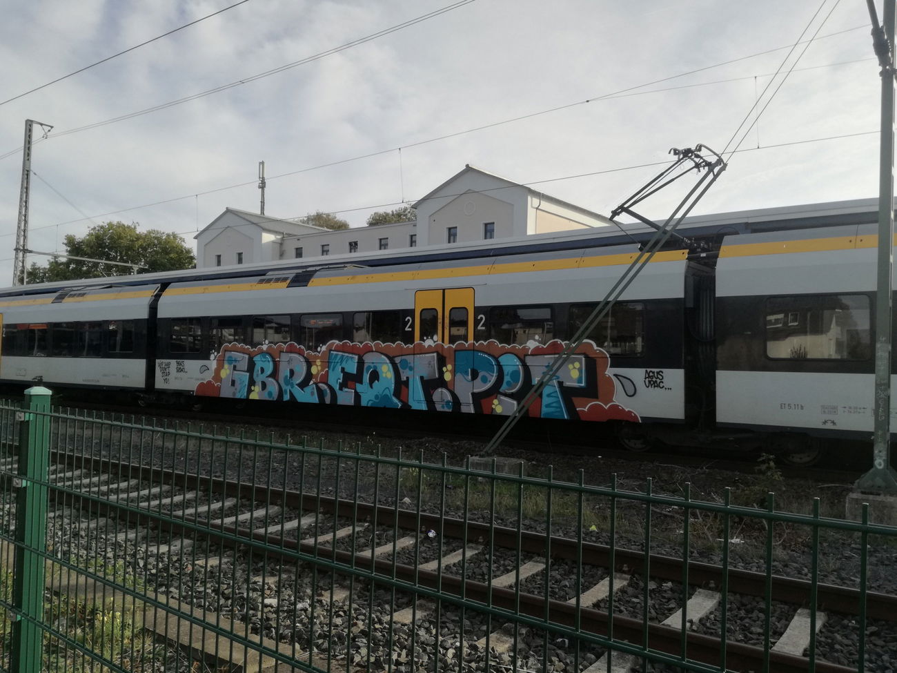 Graffiti Train - Photo by GraffSoest - Gbr, Eqt, Pit
