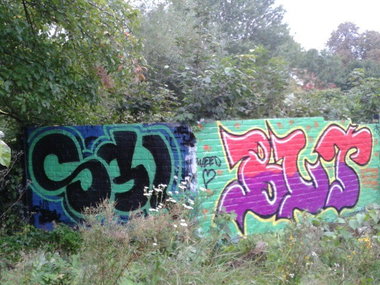 Graffiti Wall - Photo by GraffSoest - Sgl, Segl, Blt (2015)