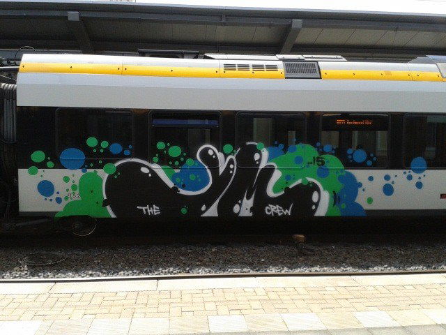 Graffiti Train - Photo by GraffSoest