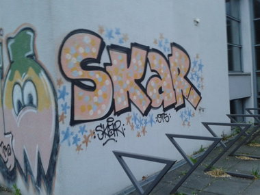 Graffiti Wall in Berlin - Photo by GraffSoest - Skar