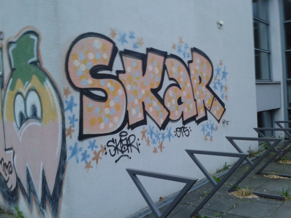 Graffiti Wall in Berlin - Photo by GraffSoest - Skar