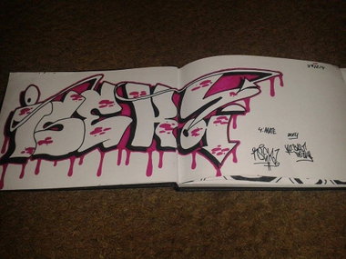Graffiti Wall - Photo by GraffSoest - Isek (2014)