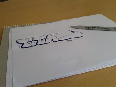 Graffiti Sketch - Photo by GraffSoest