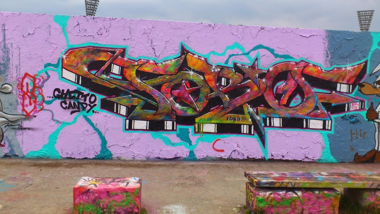 Graffiti Wall in Berlin - Photo by GraffSoest
