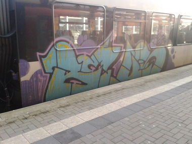 Graffiti Bombing - Photo by GraffSoest