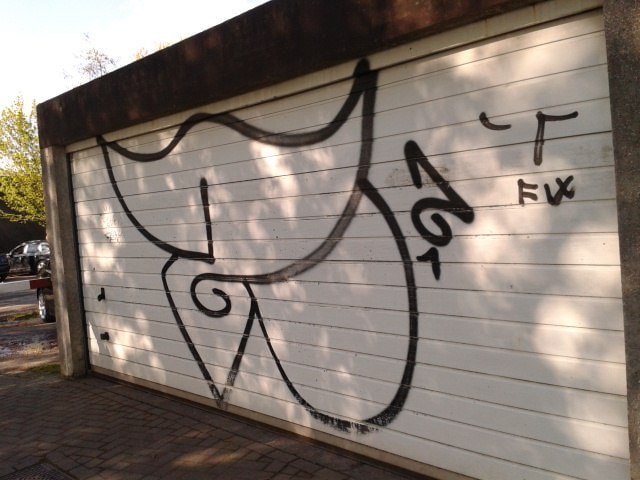 Graffiti Bombing - Photo by GraffSoest - why