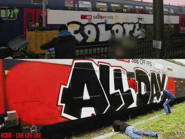 Graffiti Train - Photo by GraffitiArtBerlin