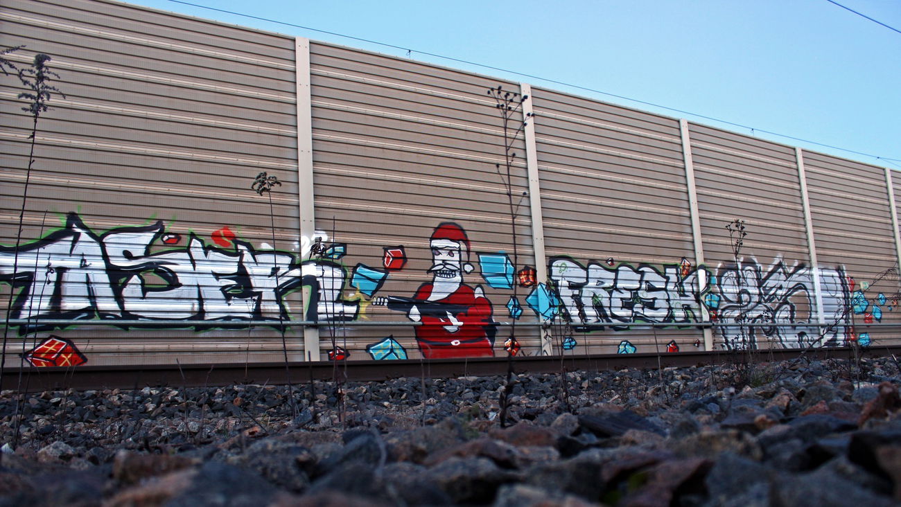 Graffiti Bombing - Photo by GraffitiAugsburg - Taser, Fresh, 23