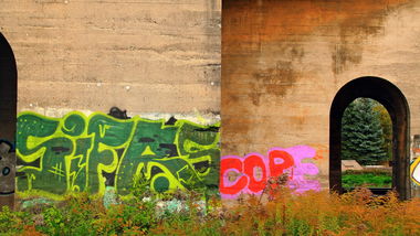 Graffiti Bombing - Photo by GraffitiAugsburg - Sifr's, Sifr, Null