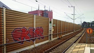 Graffiti Bombing - Photo by GraffitiAugsburg - Ekser