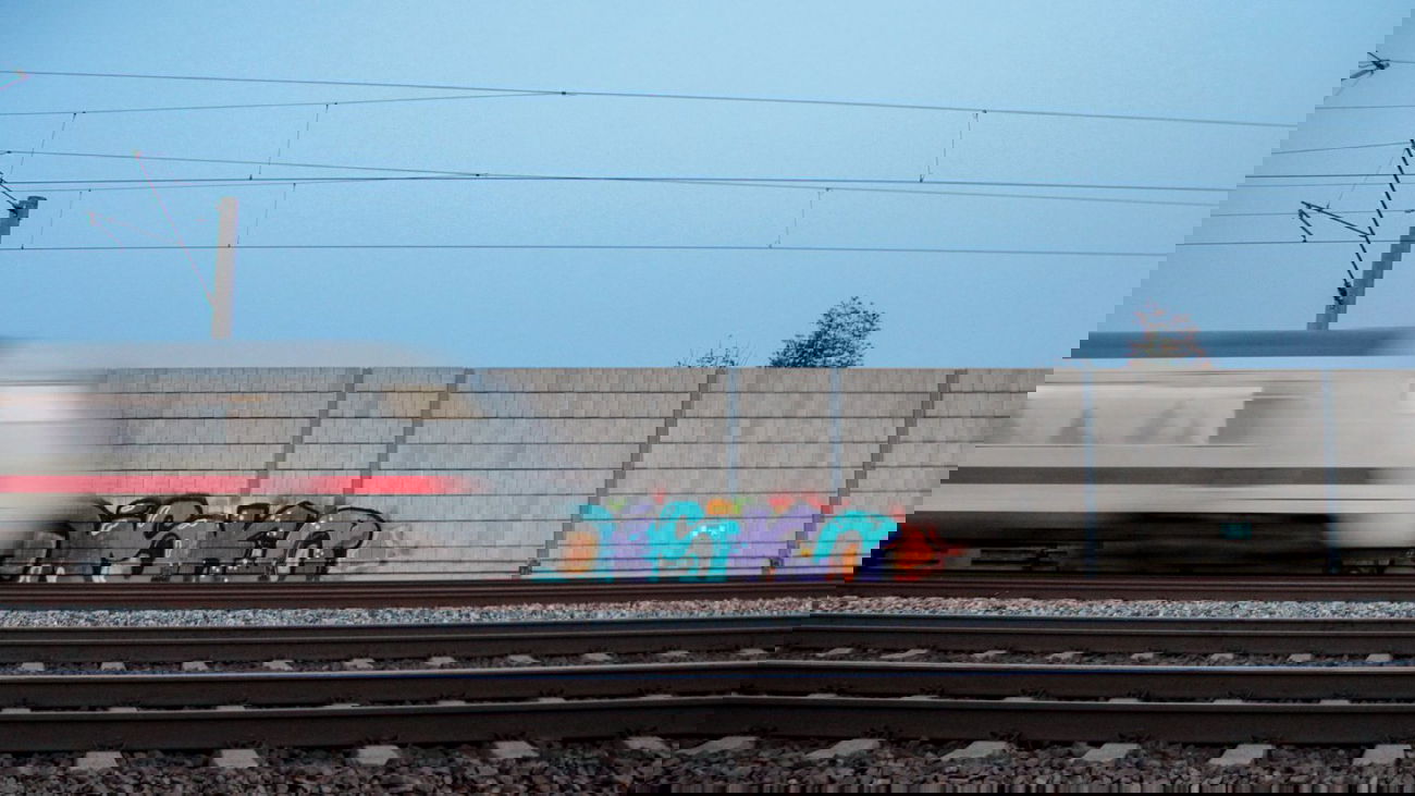 Graffiti Bombing - Photo by GraffitiAugsburg - Disko, Disko, Boys