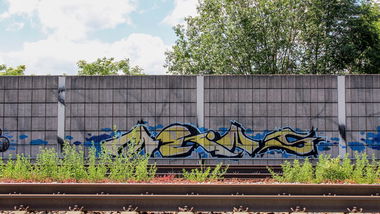 Graffiti Bombing - Photo by GraffitiAugsburg - Meins, Eins, 23