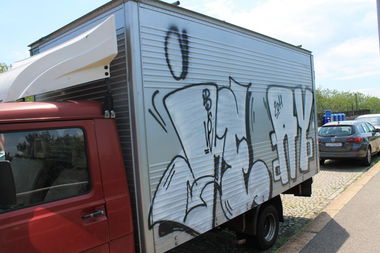 Graffiti Bombing in basel - Photo by GraffitiBS - basel, graffitibs