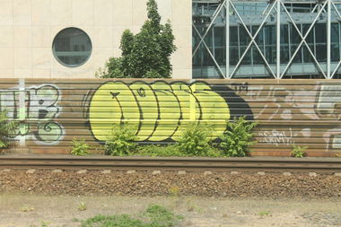 Graffiti Wall - Photo by GraffitiBS - MOSES, TM, GraffitiBS