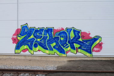 Graffiti Wall - Photo by GraffitiBS - zerok, basel, graffitibs