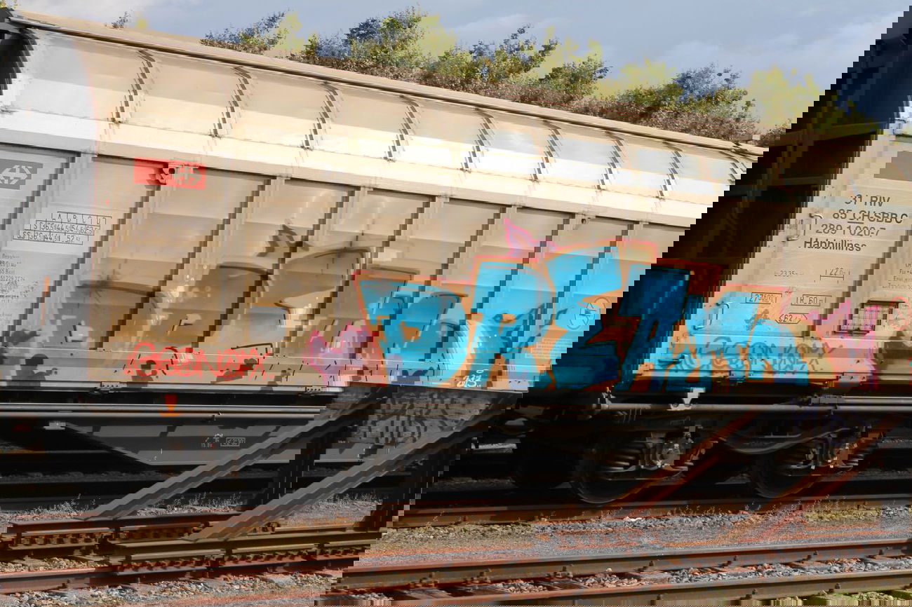 Graffiti Train - Photo by GraffitiBS - Dream, graffitibs, basel