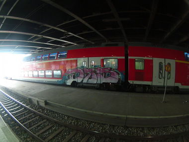 Graffiti Train - Photo by GraffitiBS