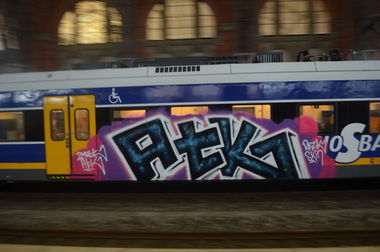 Graffiti Train in Bremen - Photo by GraffitiBremen - ATK (2014)