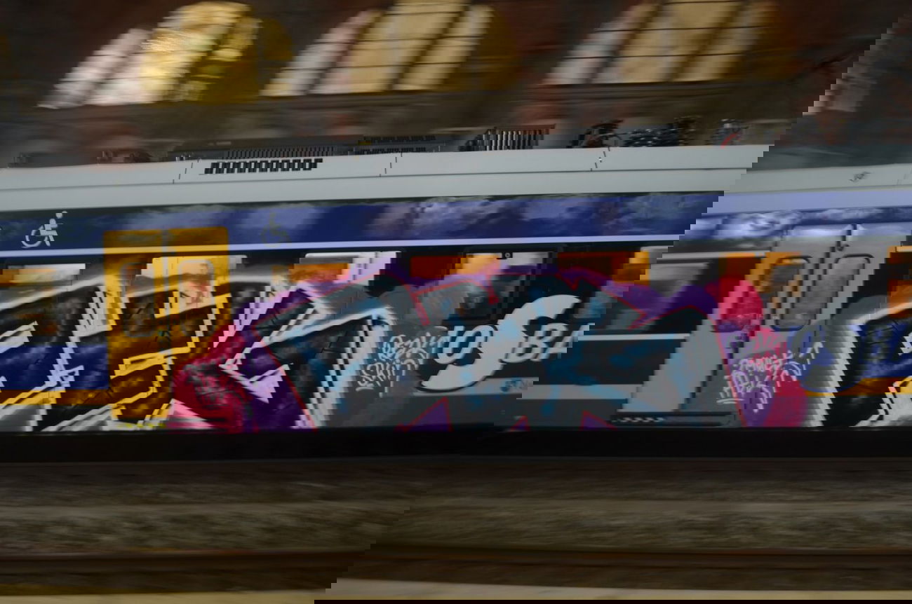 Graffiti Train in Bremen - Photo by GraffitiBremen - ATK (2014)