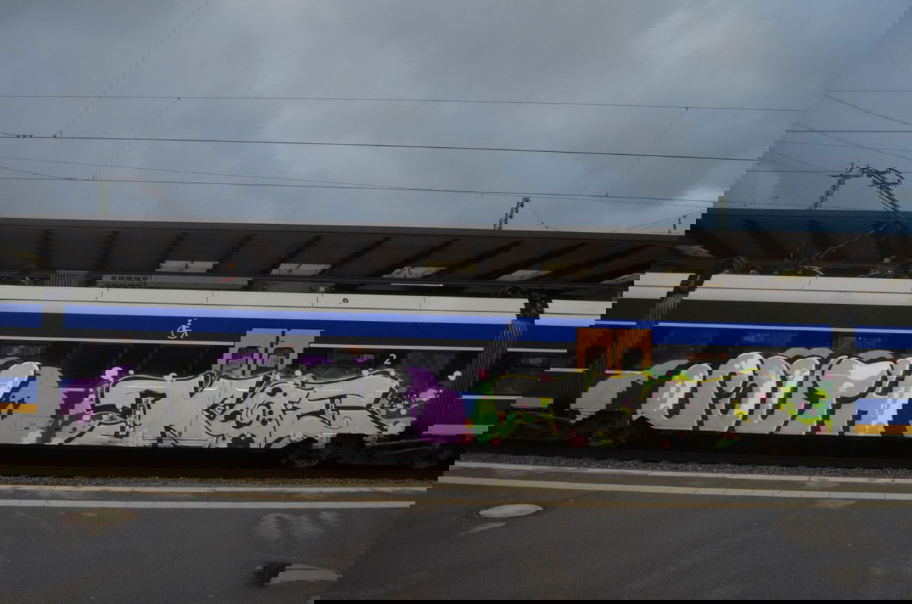 Graffiti Train in Bremen - Photo by GraffitiBremen - shotwo, jkoe, 2015 (2015)