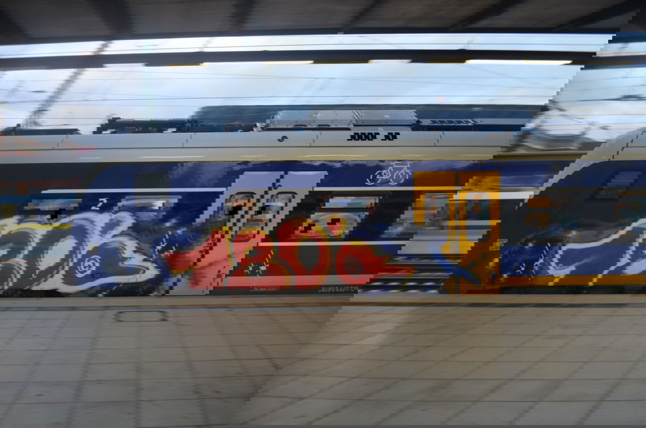 Graffiti Train in Bremen - Photo by GraffitiBremen - 180, bremen (2014)