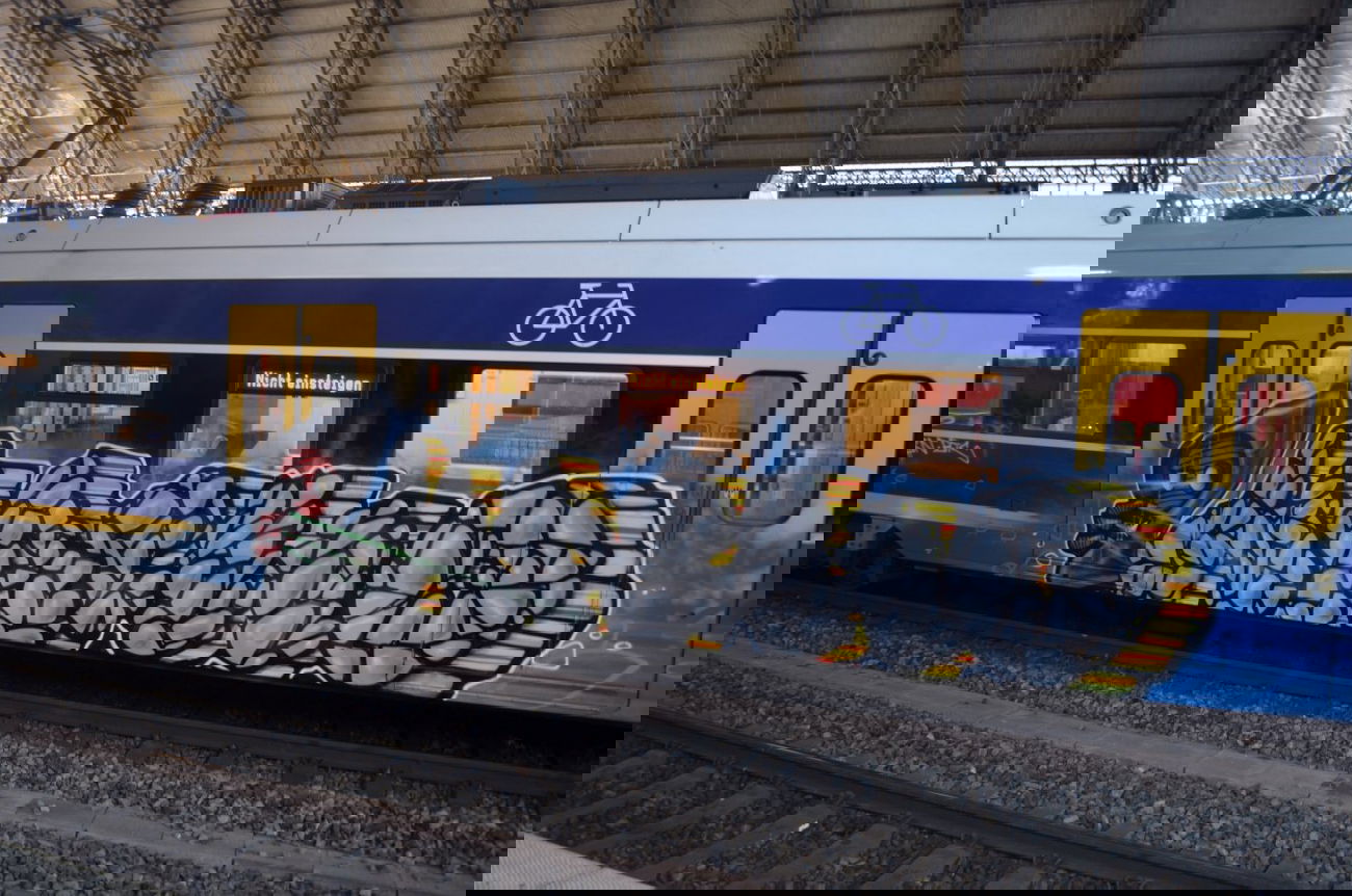 Graffiti Train in Bremen - Photo by GraffitiBremen - macho, evil, bremen (2015)