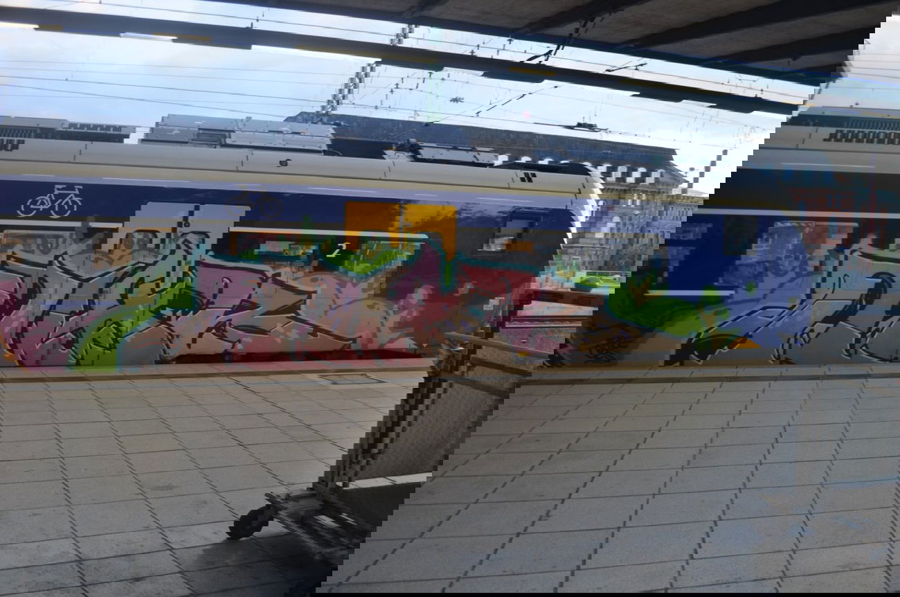 Graffiti Train in Bremen - Photo by GraffitiBremen - quar, bremen (2014)