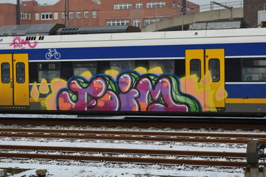 Graffiti Train - Photo by GraffitiBremen - foim, bremen (2014)
