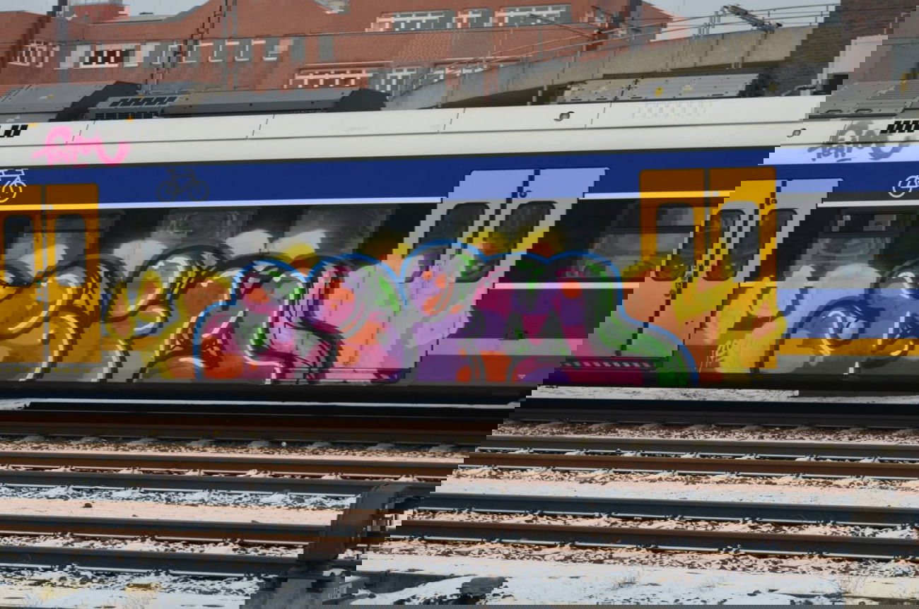Graffiti Train - Photo by GraffitiBremen - foim, bremen (2014)