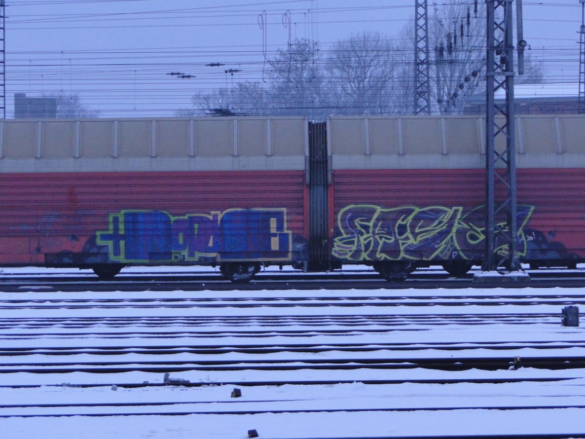 Graffiti Train in Emden - Photo by GraffitiEmden - hone, fase