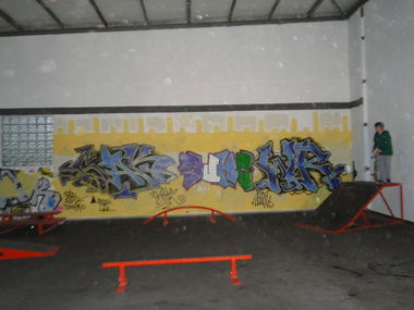 Graffiti Wall in Emden - Photo by GraffitiEmden - Sake, Suke, Weird (2012)