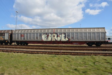 Graffiti Train in Emden - Photo by GraffitiEmden - Fire, Limph