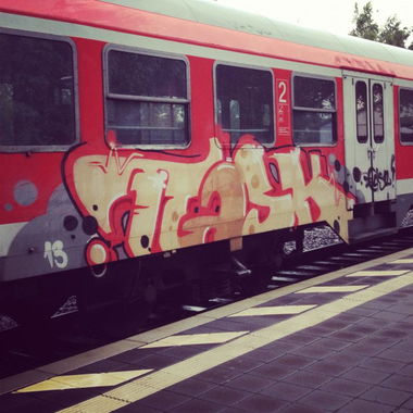 Graffiti Train in Frankfurt - Photo by GraffitiFrankfurt - 1, Task (2013)