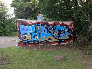 Graffiti Wall - Photo by GraffitiFrankfurt - tokio