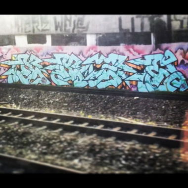 Graffiti Wall - Photo by GraffitiLover007 - haze (2014)